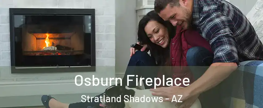 Osburn Fireplace Stratland Shadows - AZ