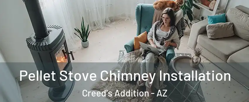 Pellet Stove Chimney Installation Creed's Addition - AZ