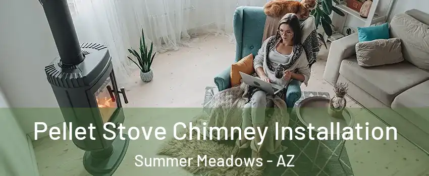Pellet Stove Chimney Installation Summer Meadows - AZ