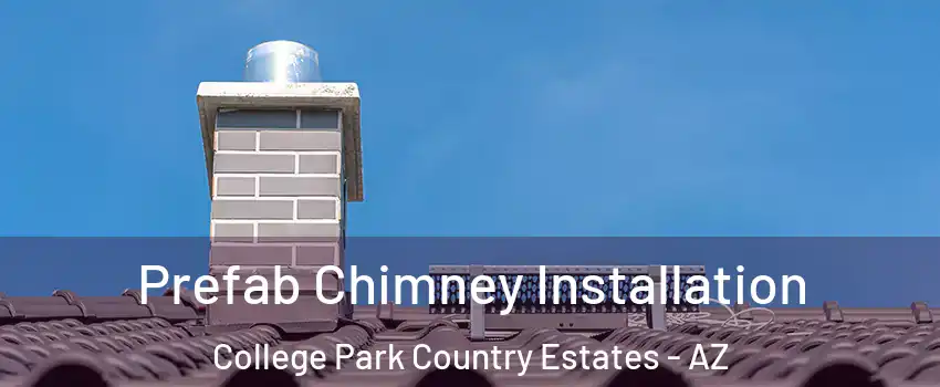 Prefab Chimney Installation College Park Country Estates - AZ