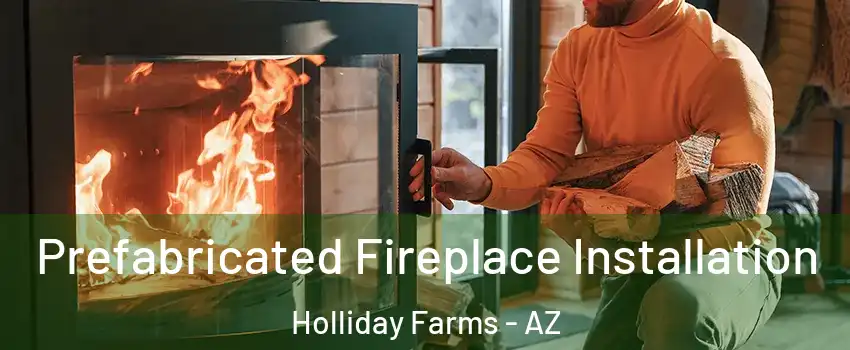 Prefabricated Fireplace Installation Holliday Farms - AZ