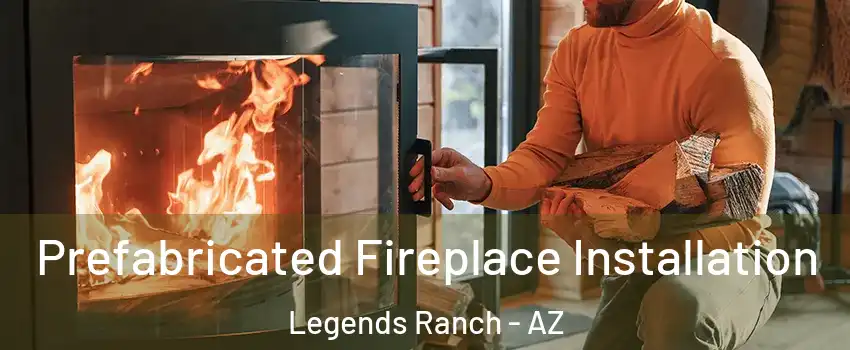 Prefabricated Fireplace Installation Legends Ranch - AZ