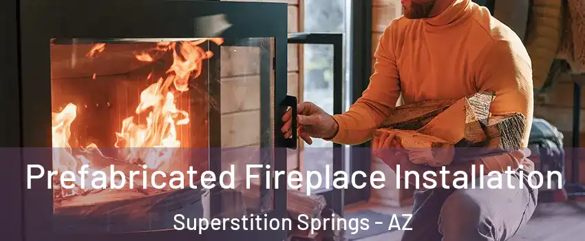 Prefabricated Fireplace Installation Superstition Springs - AZ