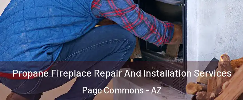 Propane Fireplace Repair And Installation Services Page Commons - AZ