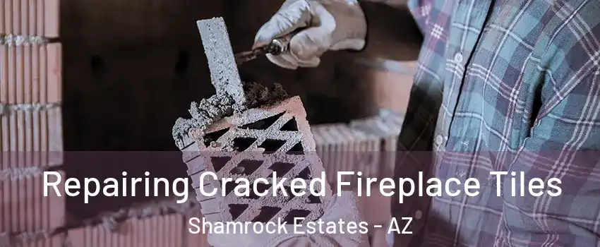 Repairing Cracked Fireplace Tiles Shamrock Estates - AZ