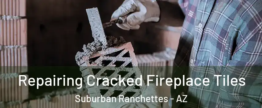 Repairing Cracked Fireplace Tiles Suburban Ranchettes - AZ