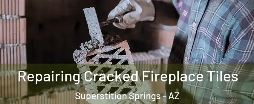 Repairing Cracked Fireplace Tiles Superstition Springs - AZ