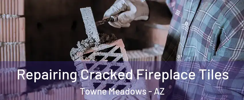 Repairing Cracked Fireplace Tiles Towne Meadows - AZ