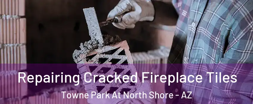 Repairing Cracked Fireplace Tiles Towne Park At North Shore - AZ