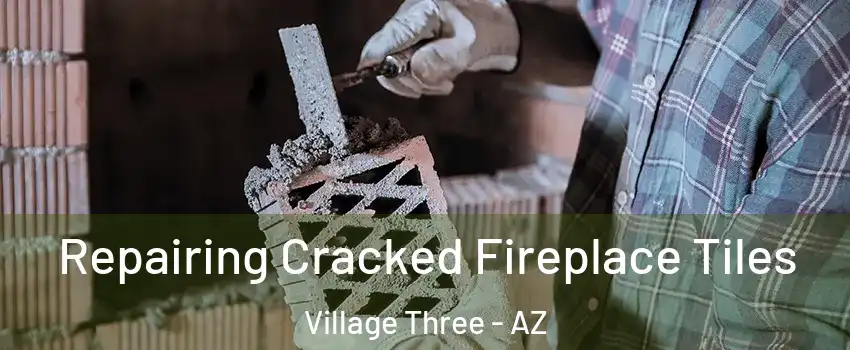 Repairing Cracked Fireplace Tiles Village Three - AZ