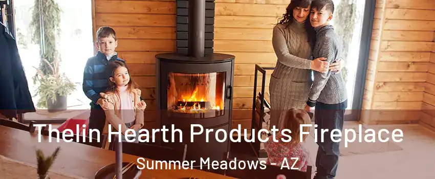 Thelin Hearth Products Fireplace Summer Meadows - AZ