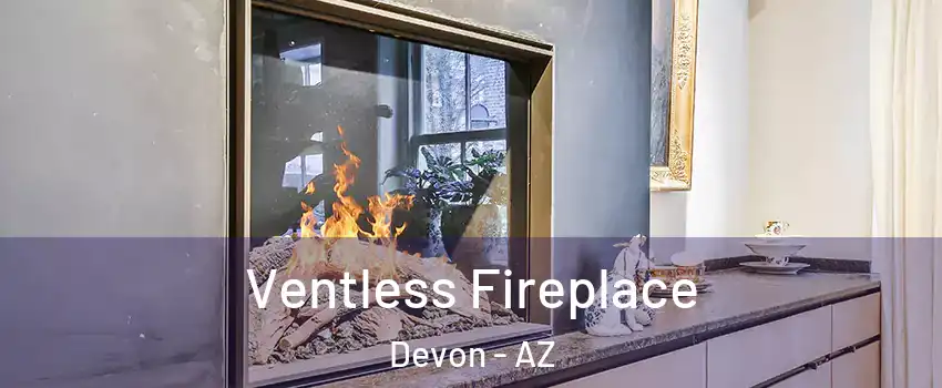 Ventless Fireplace Devon - AZ