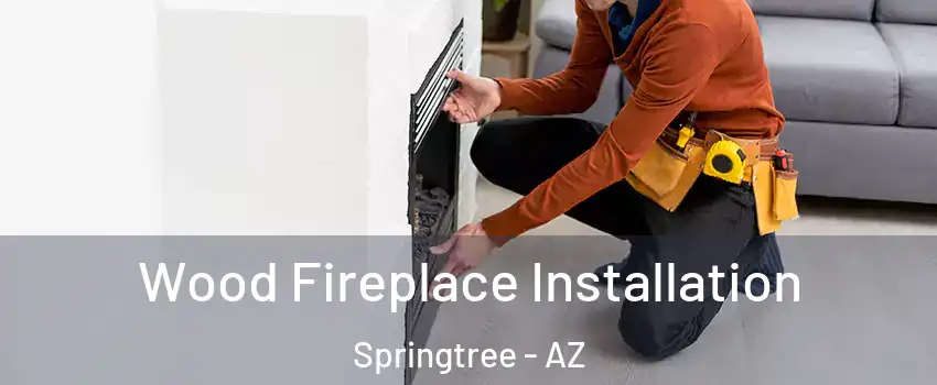 Wood Fireplace Installation Springtree - AZ