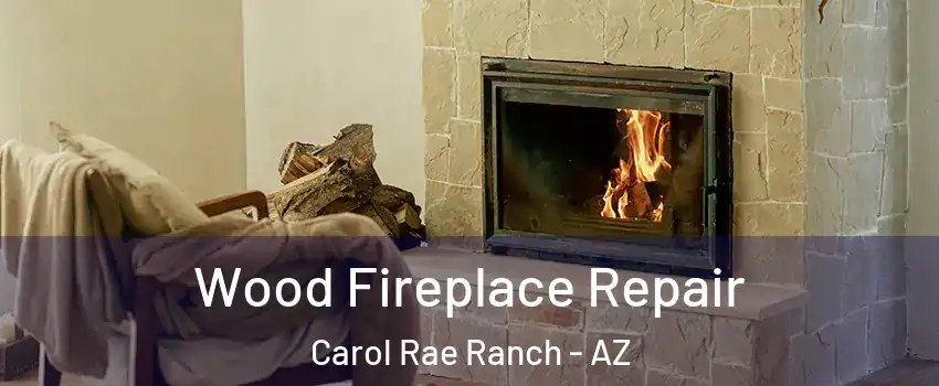 Wood Fireplace Repair Carol Rae Ranch - AZ