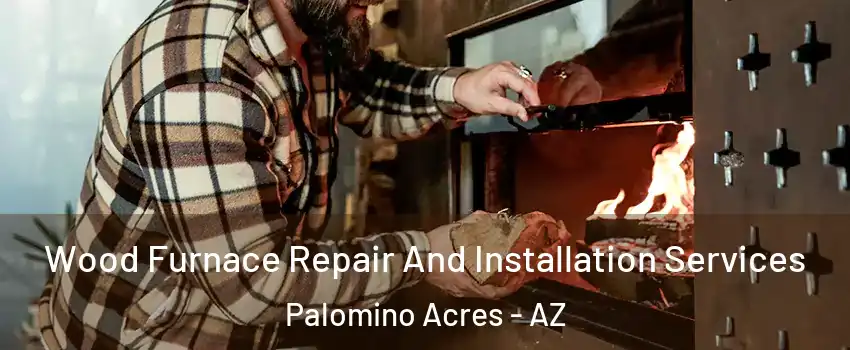 Wood Furnace Repair And Installation Services Palomino Acres - AZ