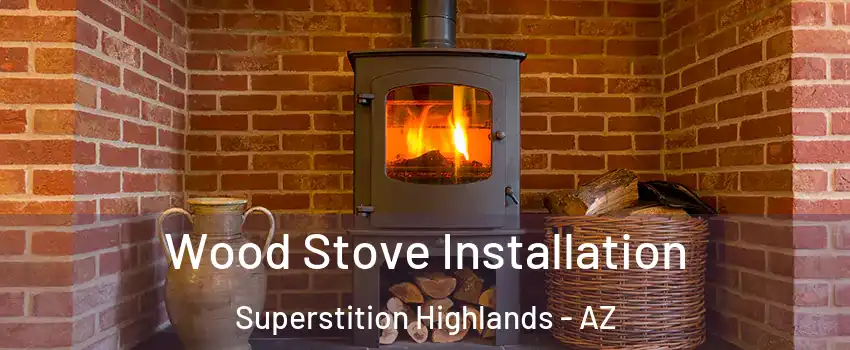 Wood Stove Installation Superstition Highlands - AZ